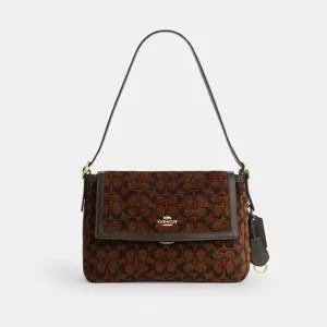 Etta Flap Bag In Signature Chenille
