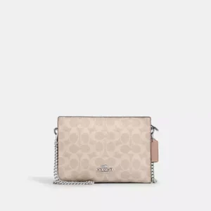 Slim Crossbody Bag In Signature Canvas - SVPWH