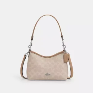 Laurel Small Shoulder Bag In Signature Canvas