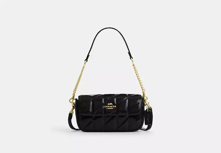 Hailey Flap Bag With Quilting