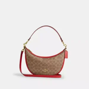 Aria Shoulder Bag In Signature Canvas