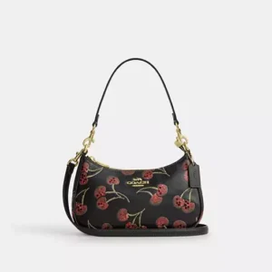 Teri Shoulder Bag With Cherry Print