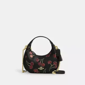 Carmen Mini Crossbody Bag With Cherry Print - IMA47