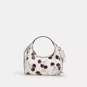 Carmen Mini Crossbody Bag With Cherry Print - SVCAH
