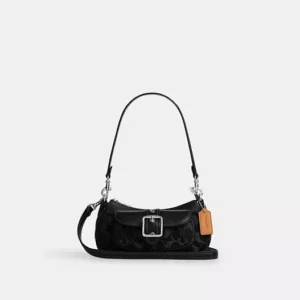 Ashton Mini Shoulder Bag In Signature Denim