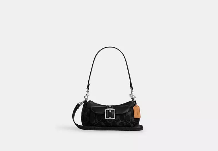 Ashton Mini Shoulder Bag In Signature Denim