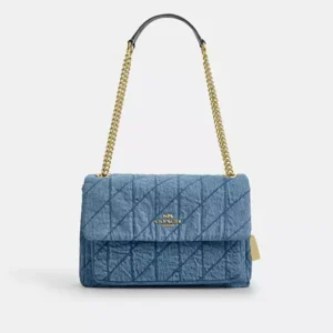 Elodie Crossbody Bag In Regenerative Cotton With Quilting
