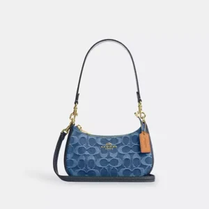 Teri Mini Crossbody Bag In Signature Denim