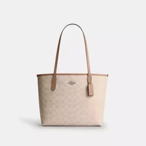 Medium City Tote Bag In Signature Canvas - SVPWH