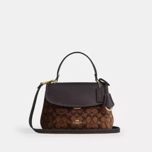Emory Top Handle Bag In Signature Chenille