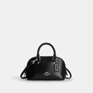 Lara Mini Satchel Bag - SVBK, 24