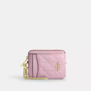 Zip Card Case With Quilting - IMORP