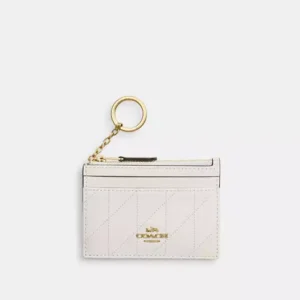 Mini Skinny Id Case With Quilting