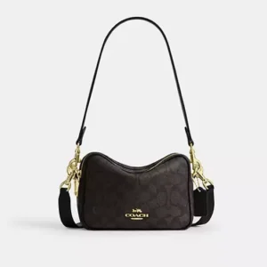 Mini Carey Crossbody Bag In Signature Denim - IMXAQ