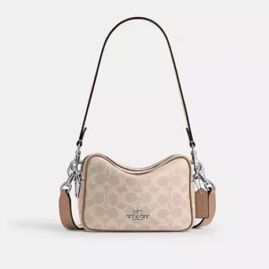 Mini Carey Crossbody Bag In Signature Denim - SVPWH
