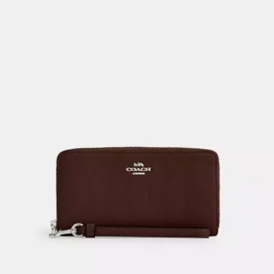 Long Zip Around Wallet With Quilting - SVMPL