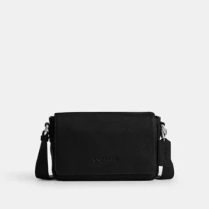 Jack Small Flap Crossbody Bag - SVBK