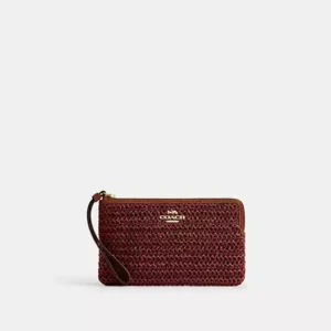 Large Corner Zip Wristlet