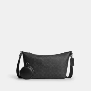 Small Finn Crossbody Bag With Pouch In Signature Canvas