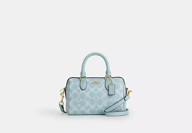 Mini Rowan Crossbody Bag In Signature Canvas