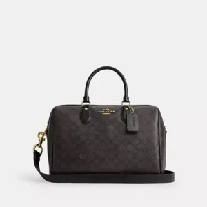 Rowan Large Satchel Bag In Signature Canvas