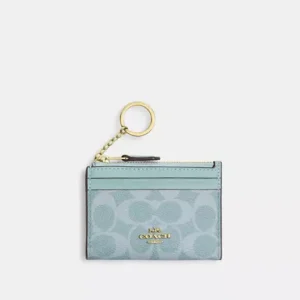 Mini Skinny Id Case In Signature Canvas - IMXUM