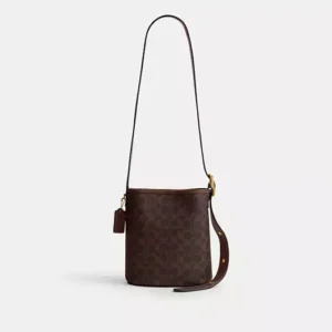 Bleecker Bucket Bag 21 In Signature Canvas