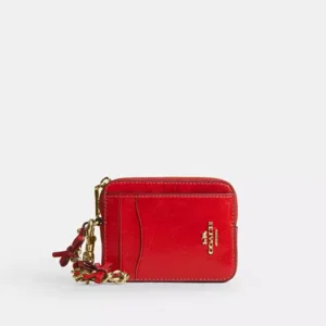 Zip Card Case With Bows - IMCNT