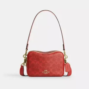 Mini Carey Crossbody Bag In Signature Denim - IMCMS