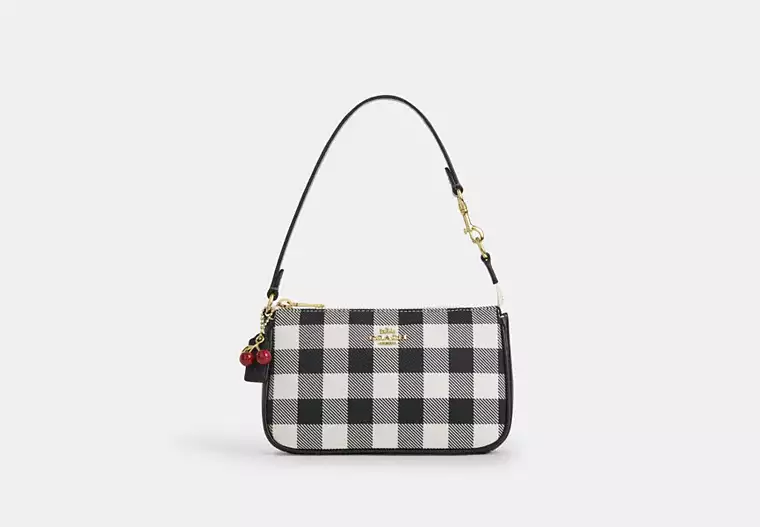 Nolita 19 With Gingham Print And Charm