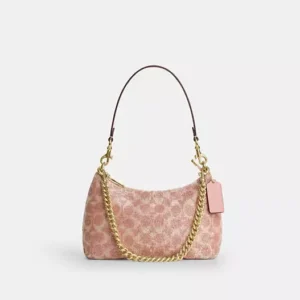 Teri Shoulder Bag In Signature Beaded Satin - IMPIN