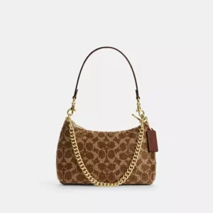 Teri Shoulder Bag In Signature Beaded Satin - IMTN2
