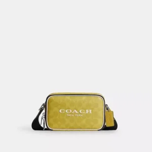Colton Crossbody Bag 19 In Signature Canvas With Coach Graphic - SVZ0G