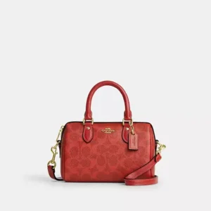 Mini Rowan Crossbody Bag In Signature Canvas - IMCMS