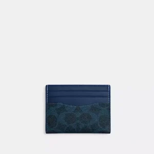 Slim Id Card Case In Signature Canvas - N2E