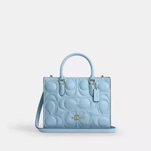 Maggie Small Tote Bag In Signature Leather - IMAZU