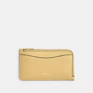New York Zip Card Case In Colorblock - B4VN