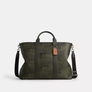 Grayson Tote Bag In Signature Camo Print
