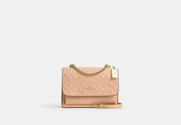 Klare Crossbody Bag In Signature Leather